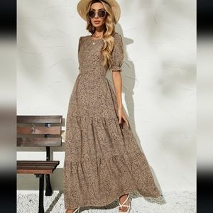 *3 for $20* Shein Maxi Print Dress Size L MSRP $15